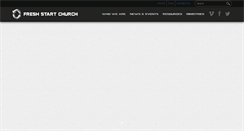 Desktop Screenshot of myfreshstartchurch.org
